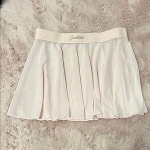 Justice Girls Lightweight Soft Pink Ballet Dance Skirt